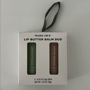 NWT Trader Joe’s Lip Butter Balm Duo